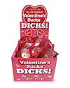 Valentine’s Sucks Dicks Candy - Display of 100 Ct. - TruLuv Novelties