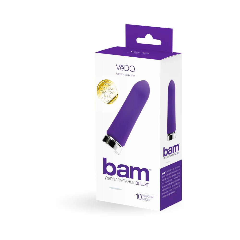 VeDO Bam Rechargeable Bullet - Into You Indigo - TruLuv Novelties