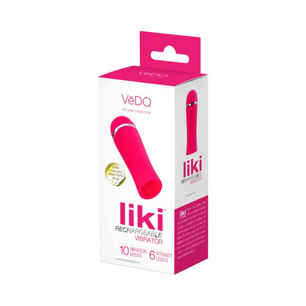 Vedo Liki Rechargeable Flicker Foxy Pink - TruLuv Novelties