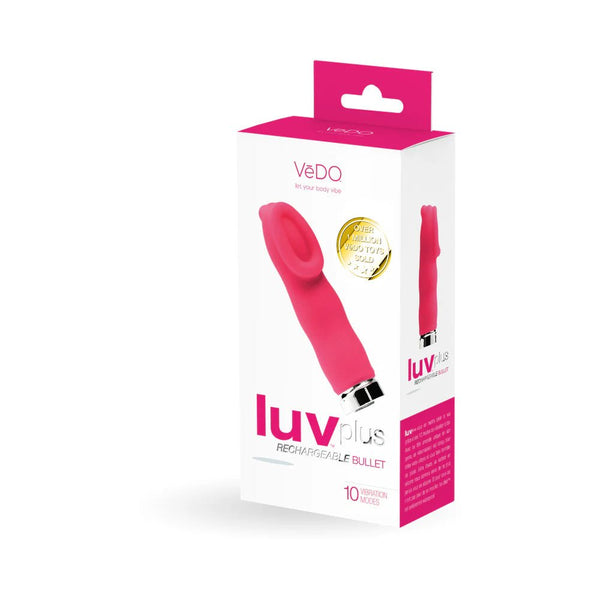 VeDO Luvplus Rechargeable Vibe - Foxy Pink - TruLuv Novelties