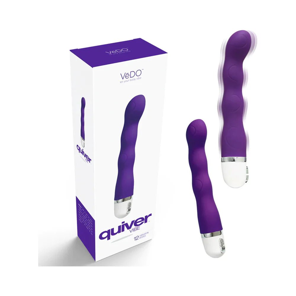 VeDO Quiver Mini Vibe Into You Indigo - TruLuv Novelties