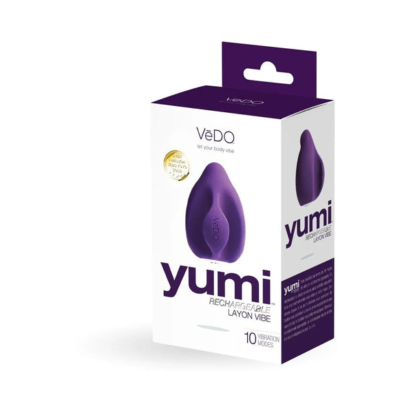 VeDO Yumi Rechargeable Finger Vibe - Deep Purple - TruLuv Novelties