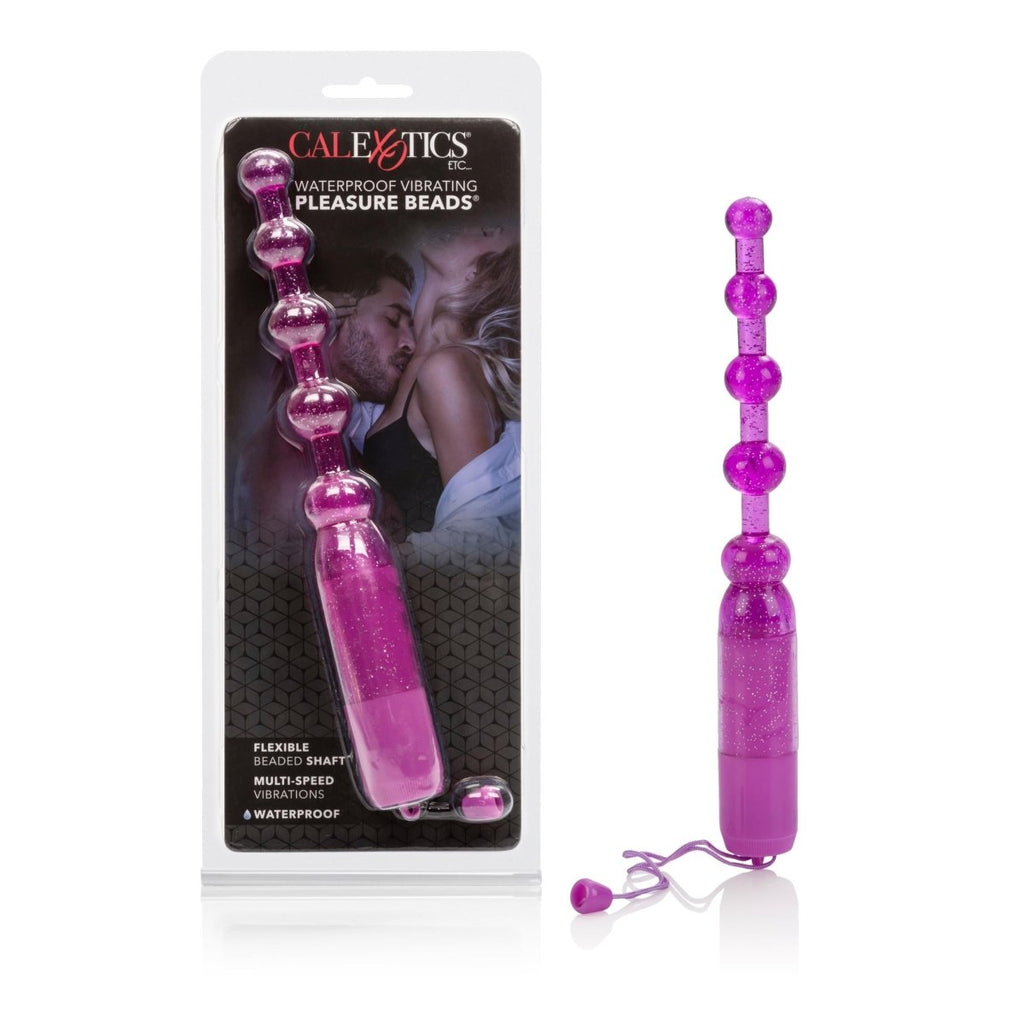 Vibrating Pleasure Beads - Purple - TruLuv Novelties