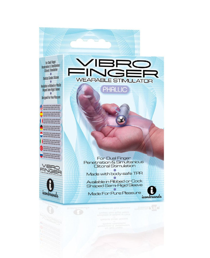 Vibro Finger Wearable Stimulator - Purple - TruLuv Novelties