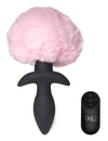 Waggerz Moving and Vibrating Bunny Tail Anal Plug - Pink - TruLuv Novelties