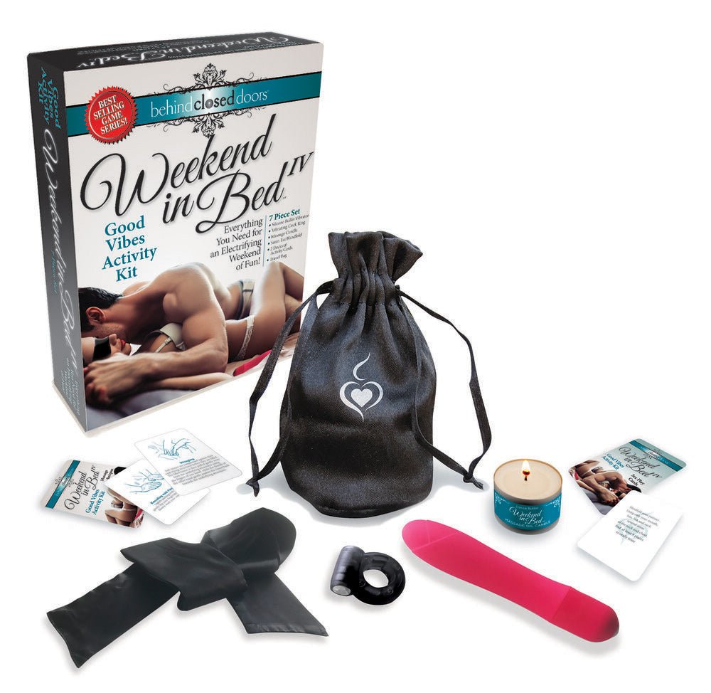 Weekend in Bed 4 - Good Vibes Activity Kit - TruLuv Novelties