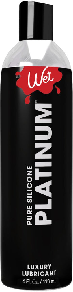 Wet Platinum - Luxury Silicone Based Lubricant 8 Oz - TruLuv Novelties