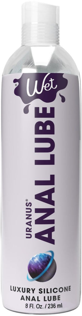 Wet Uranus Anal Lube - Premium Silicone Based Lubricant 8 Oz - TruLuv Novelties