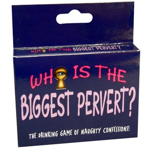 Who Is the Biggest Pervert? - Card Game - TruLuv Novelties