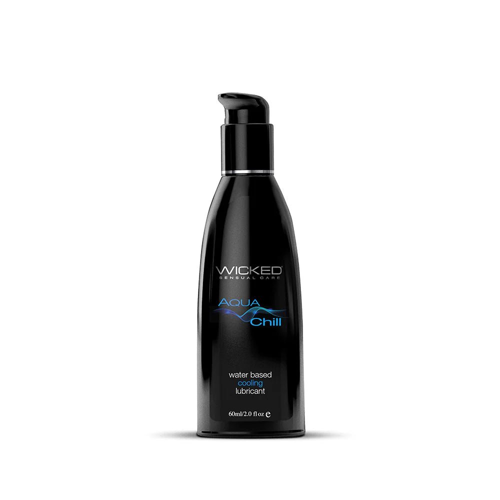 Wicked Aqua Chill Water - Based Cooling Lubricant 2 oz. - TruLuv Novelties