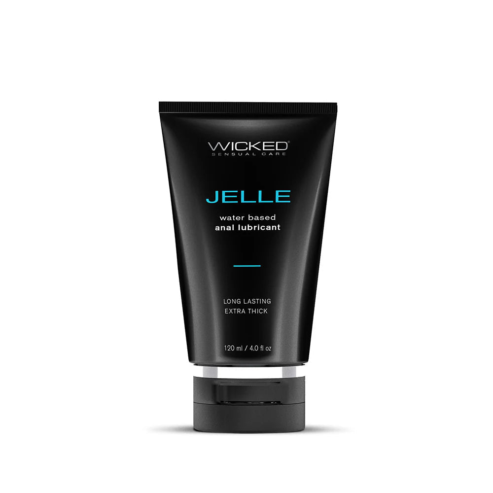 Wicked Jelle Water - Based Anal Lubricant 4 oz. - TruLuv Novelties