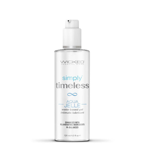 Wicked Simply Timeless Aqua Jelle 4 oz. - TruLuv Novelties
