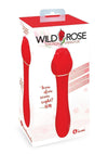 Wild Rose Suction Vibrator - Red - TruLuv Novelties