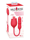 Wild Rose Tonguing Thrusting - Red - TruLuv Novelties