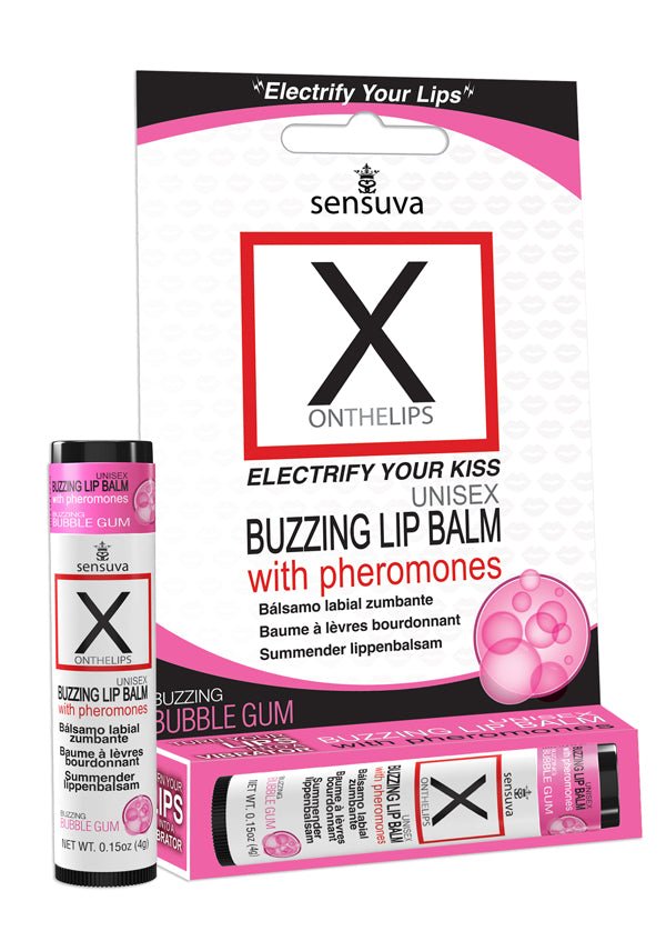 X on the Lips With Pheromones Bubble Gum - TruLuv Novelties