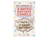 X - Rated Birthday Candle - TruLuv Novelties