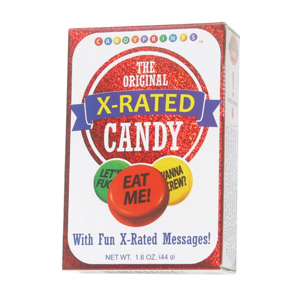 X-Rated Candy 6 Pk Display - TruLuv Novelties