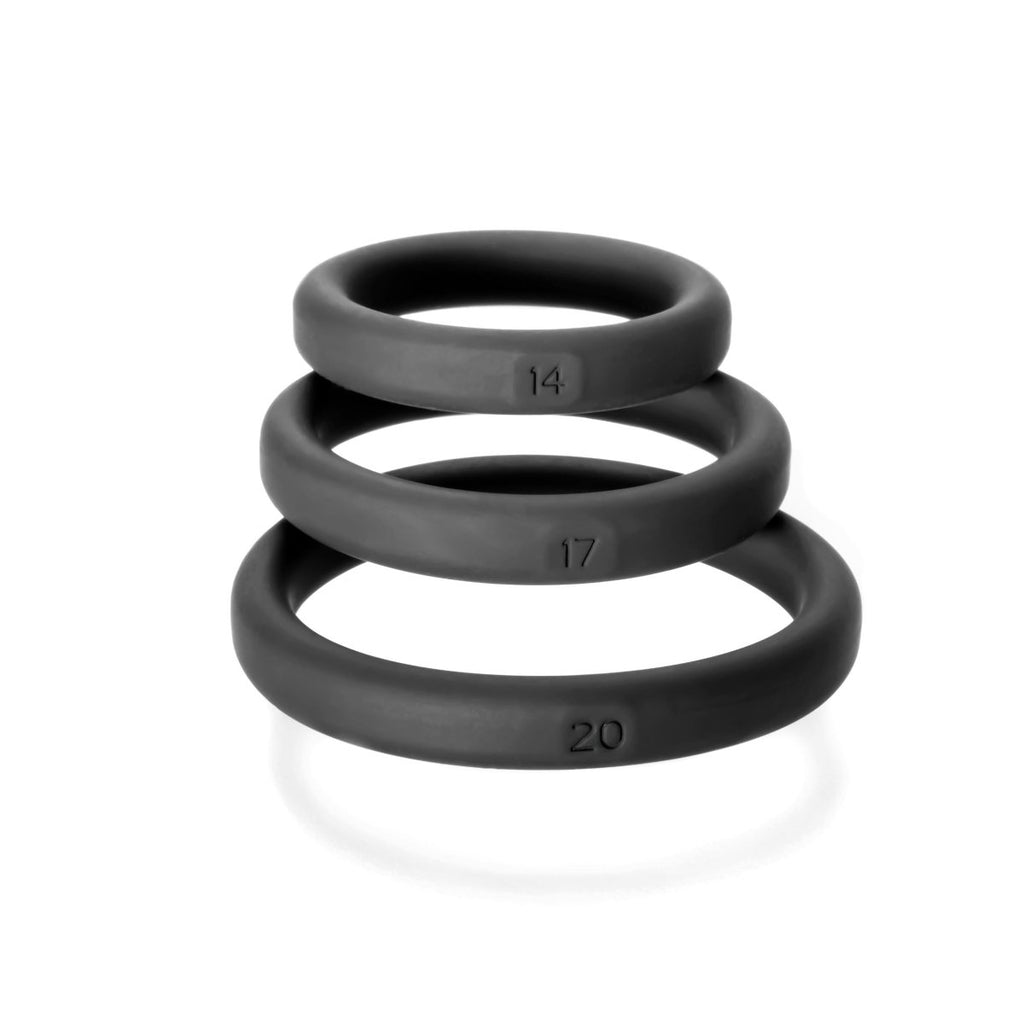 Xact- Fit 3 Premium Silicone Rings - TruLuv Novelties