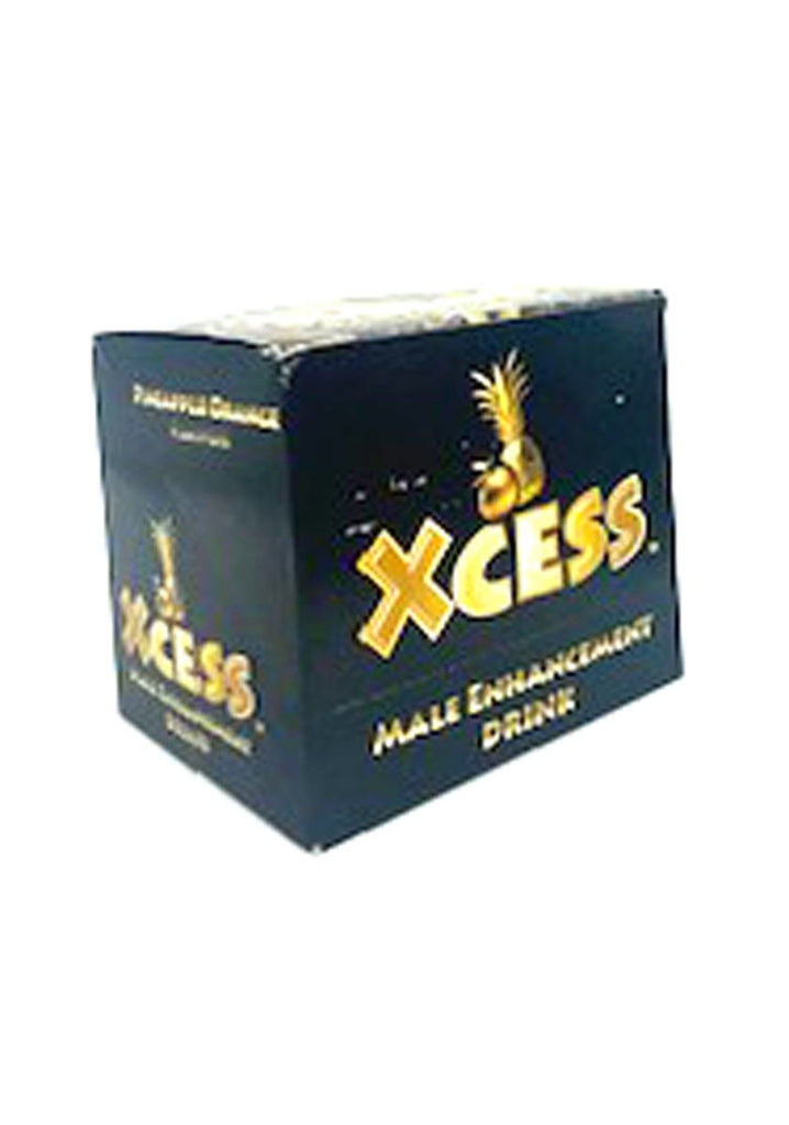 Xcess Energy Drink Male Enhancement 12 Ct Display - Pineapple Orange - TruLuv Novelties