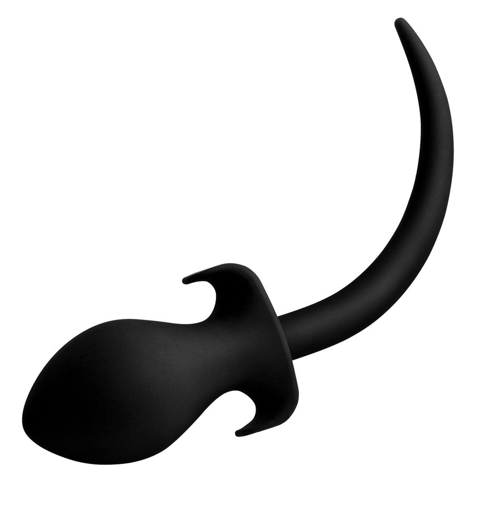 Xl Silicone Puppy Tail Butt Plug - TruLuv Novelties