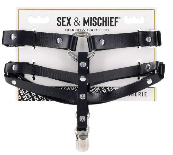 Shadow Garters - Black