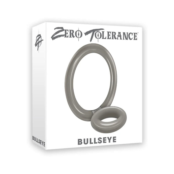 Zero Tolerance Bullseye Dual Ring Cockring Smoke - TruLuv Novelties