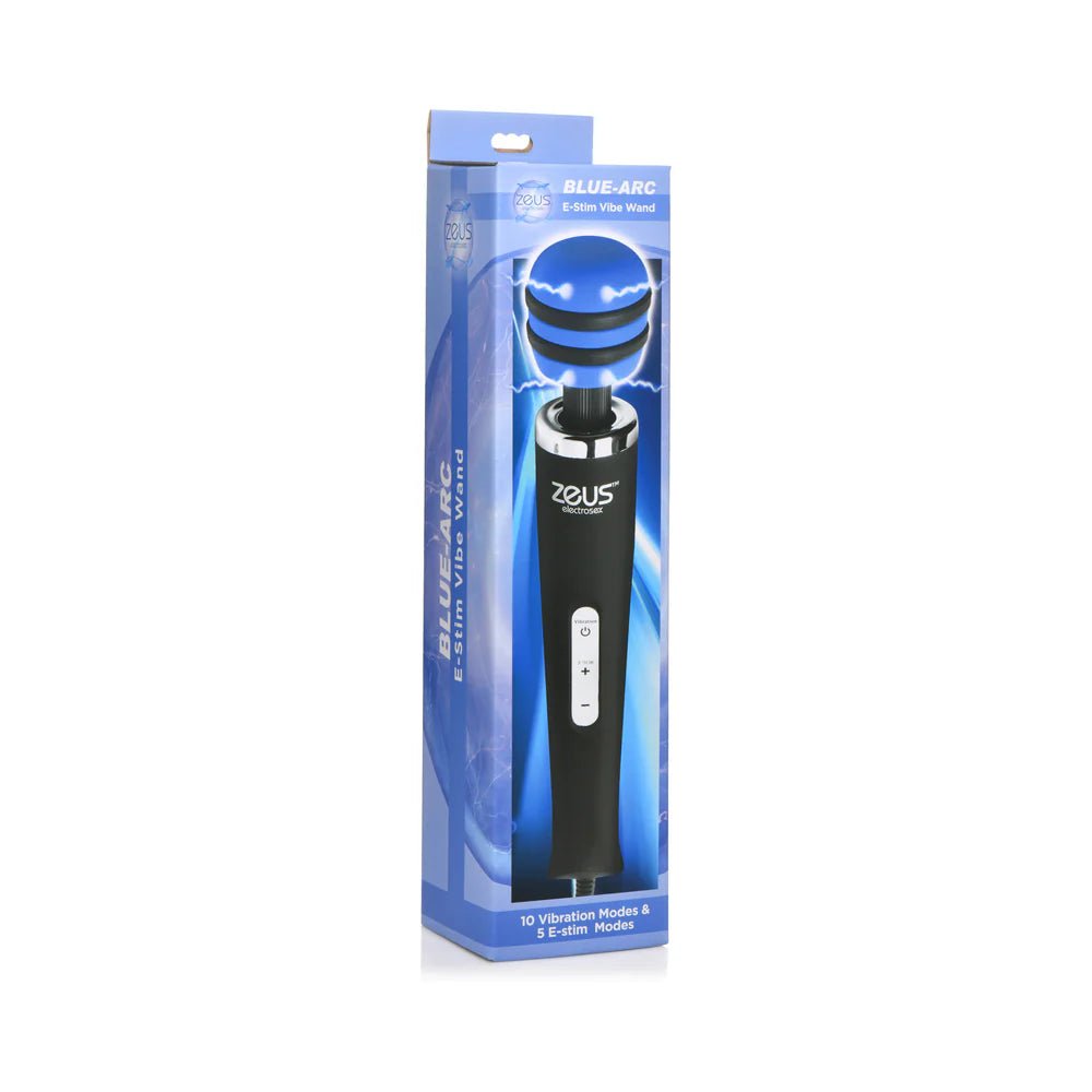 Zeus Electrosex E - Stim Vibrating Wand Massager - TruLuv Novelties