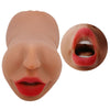 Zoey Mouth Masturbator Sleeve - Brown - TruLuv Novelties