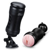 Zolo Solo Flesh Discreet Suction Mounted Masturbator - TruLuv Novelties