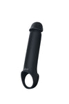 Zolo Vibrating Penis Extender - Black - TruLuv Novelties